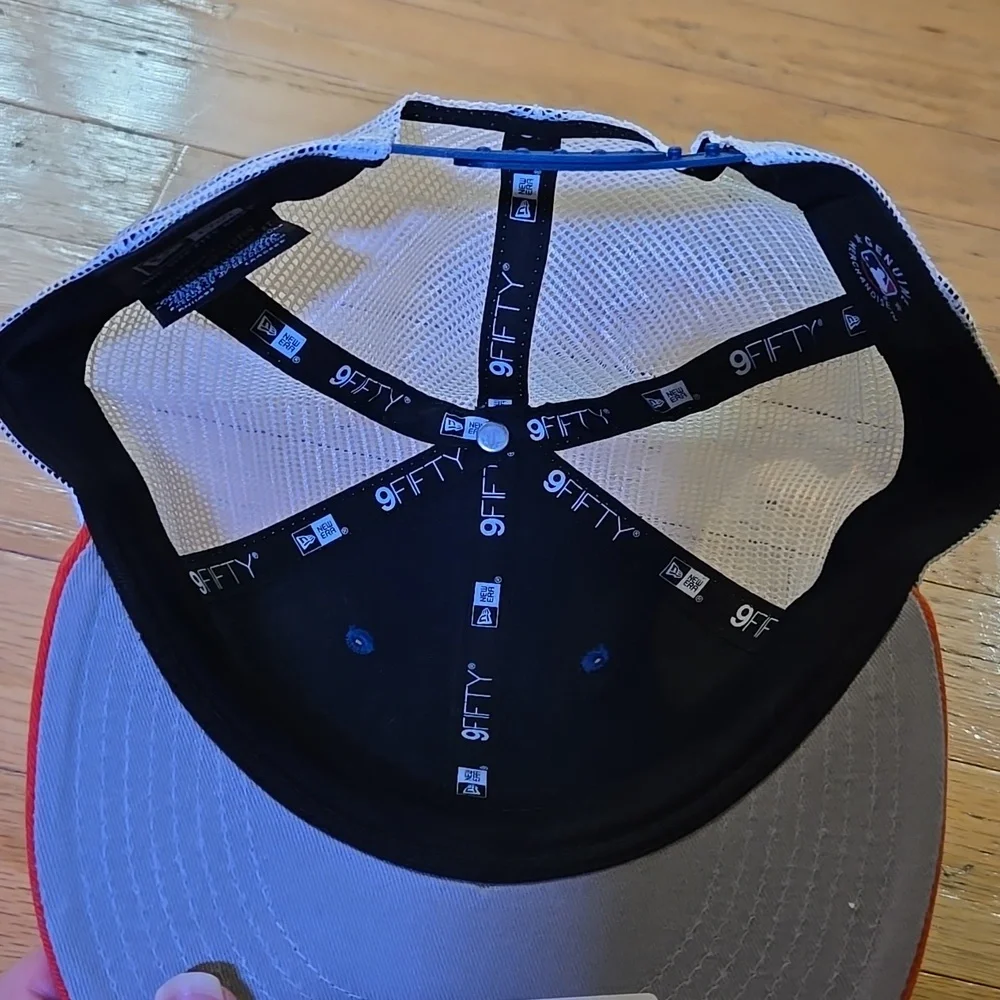 New Era New York Mets Squared  Low Profile 9FIFTY Snapback Hat Adjustable Blue - Picture 8 of 13